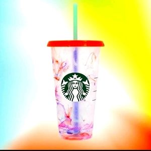 STARBUCKS REUSABLE MARBLE CHANGING CUP